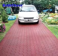 driveway rubber paver